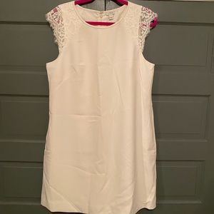 NWT JCrew Cap Sleeve Lace Shift Dress Size 14